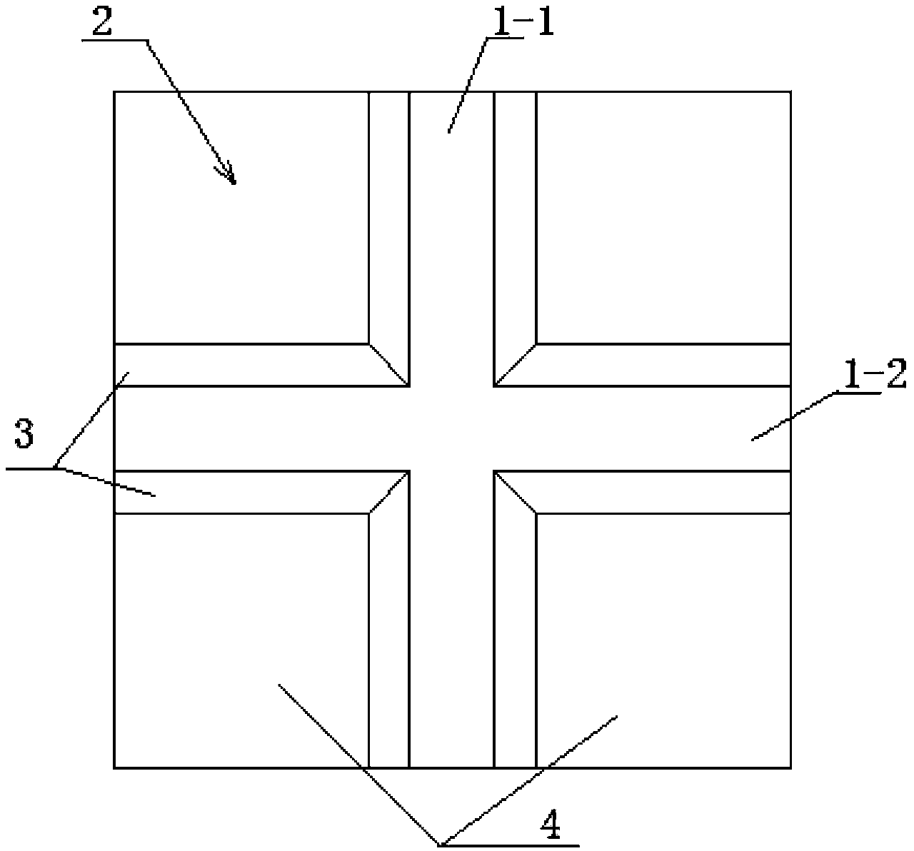 Typified form of ribbed floors