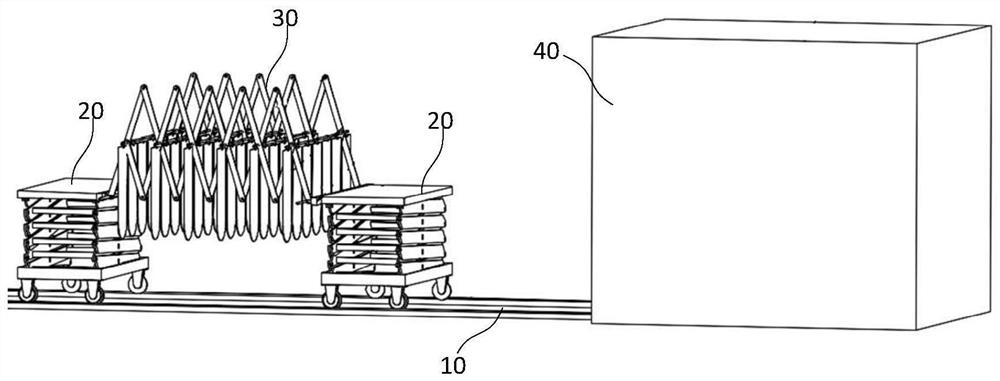 Kelp drying device and kelp drying method