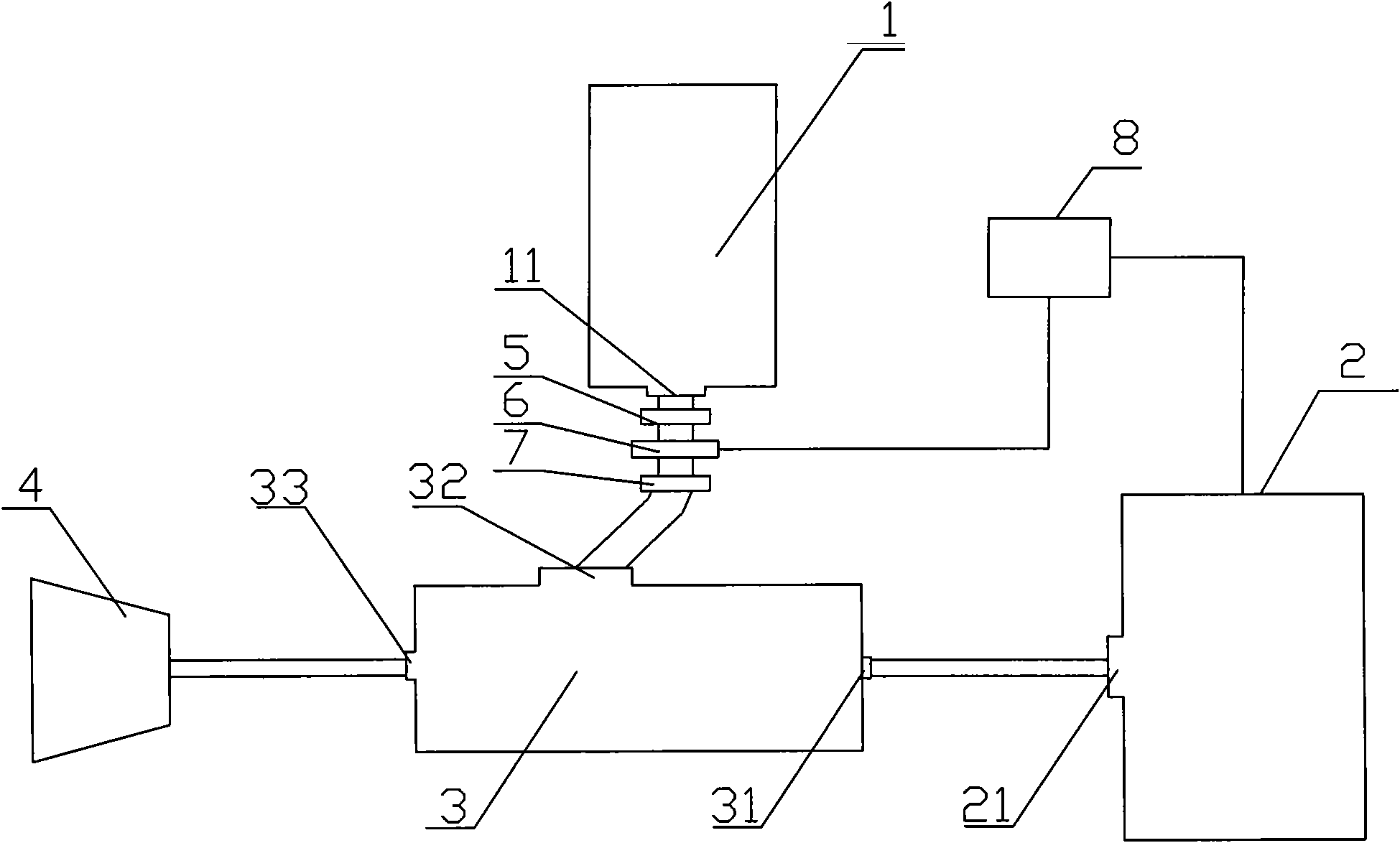 Atomization device for cement grinding aid and using method thereof