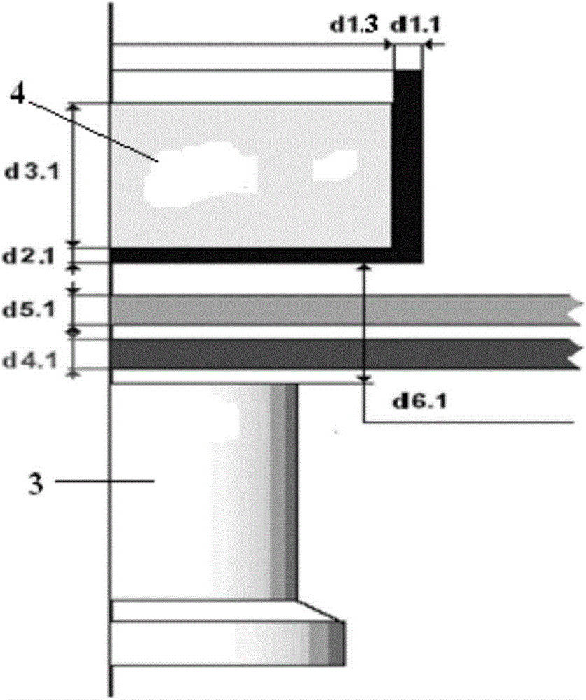 Device and method for detection efficiency calibration of xenon sample HPGe