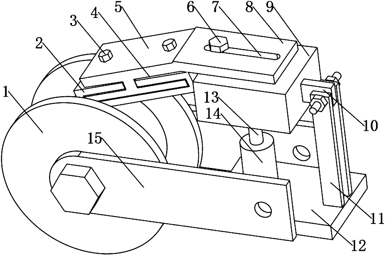 Adjustable oil removing device of agricultural mechanical belt pulley