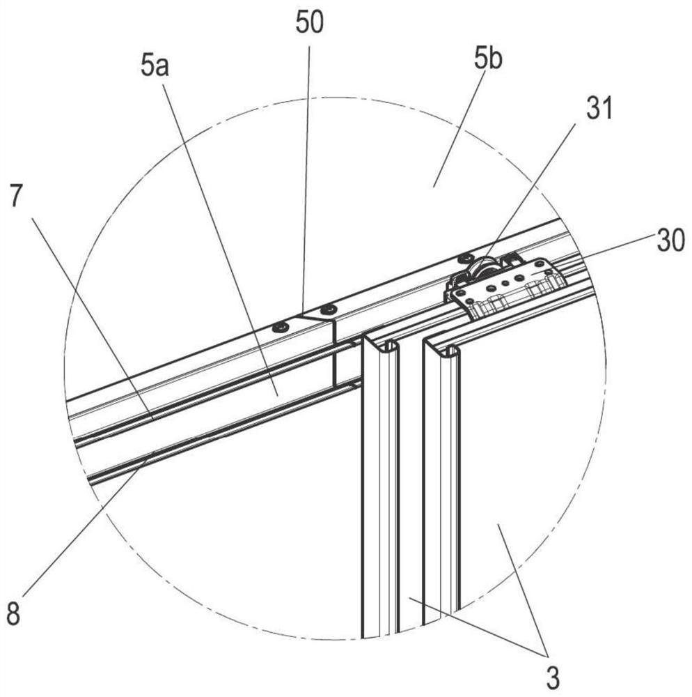 Sliding door fitting, furniture and method for mounting sliding door fitting