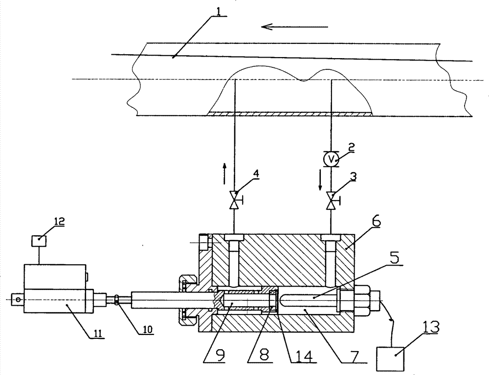 Crude oil water-content on-line tester