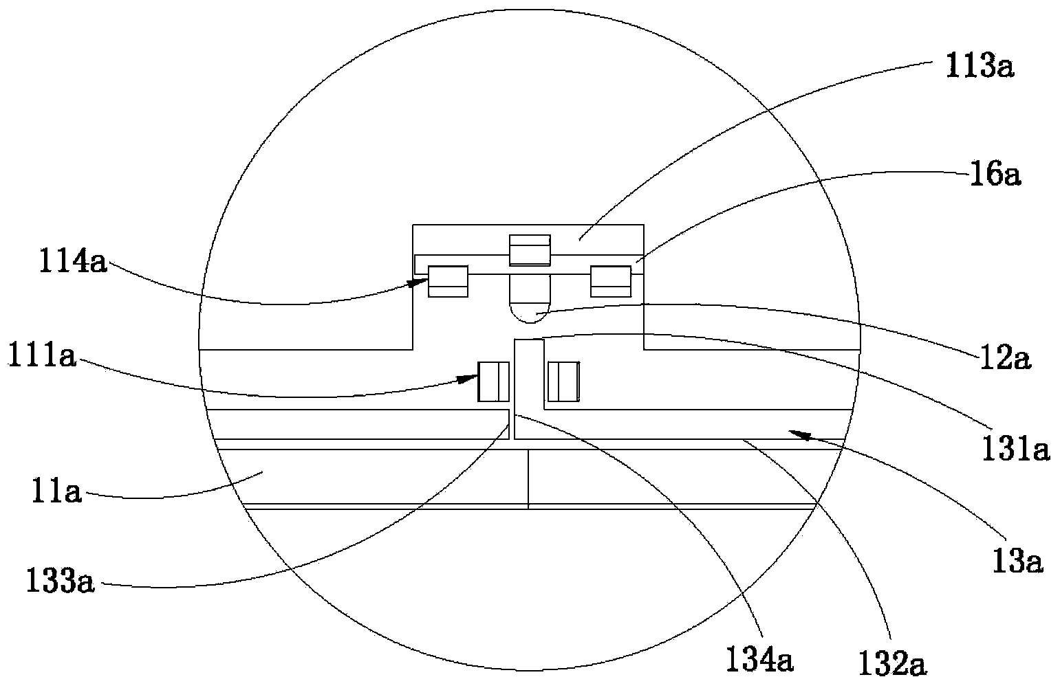 Decoration strip structure and air conditioner