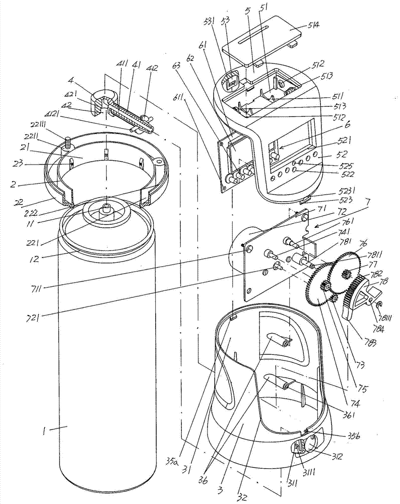 Fully automatic oxygen supply device for health oxygen tank