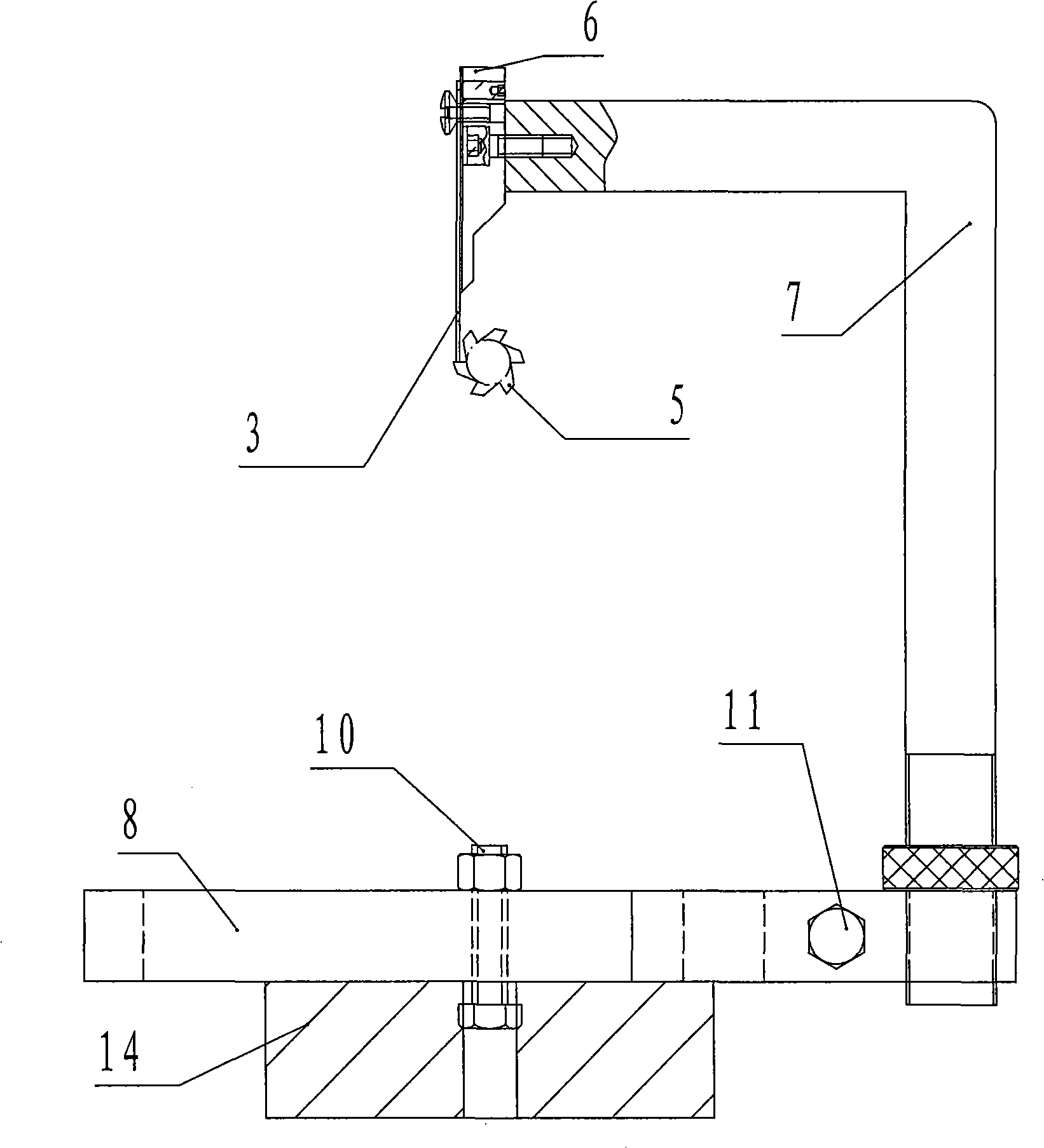 High-efficiency rimer tool sharpening apparatus