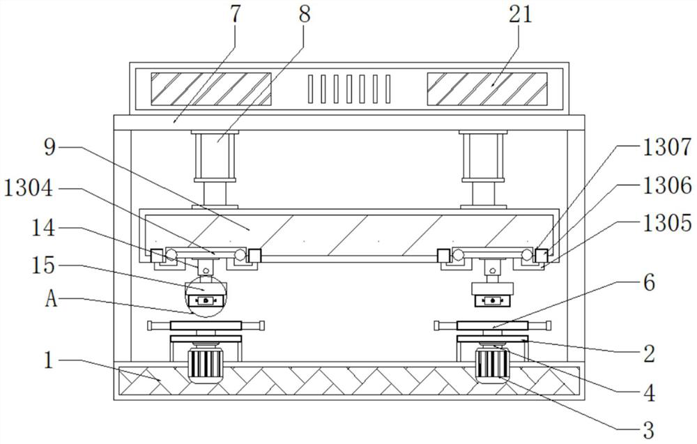 Motor stator winding machine capable of limiting, shaping and sliding