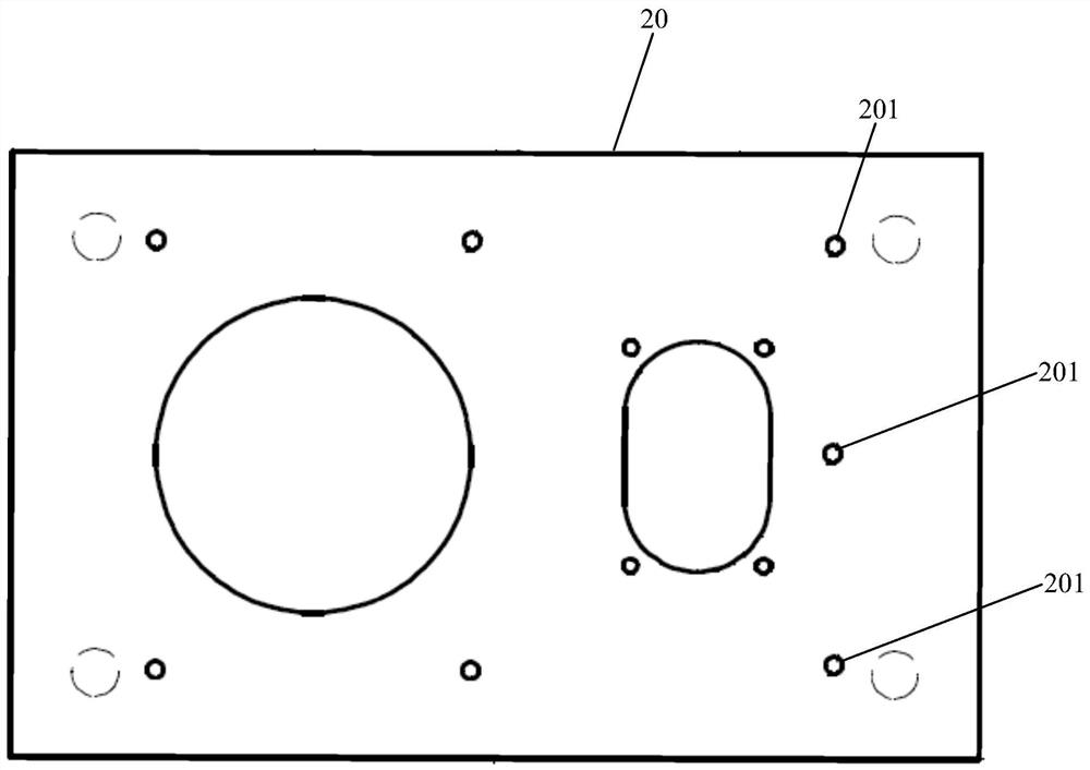 Partial discharge test platform and method for high-voltage switch cabinet insulator