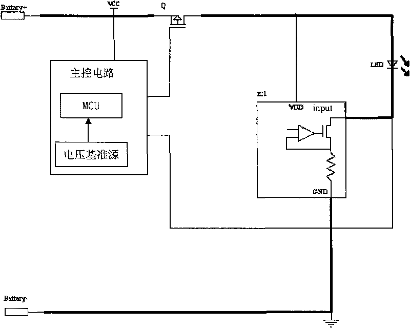 LED constant current driving circuit