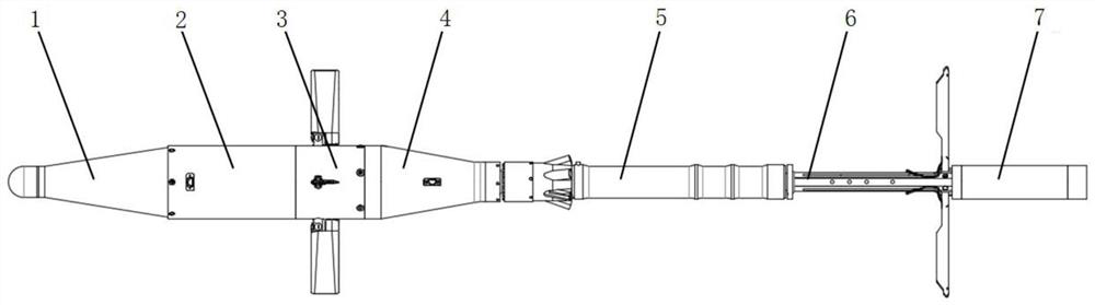 Anti-low-small-slow-target air-defense missile system for 40-millimeter rocket launcher and interception method