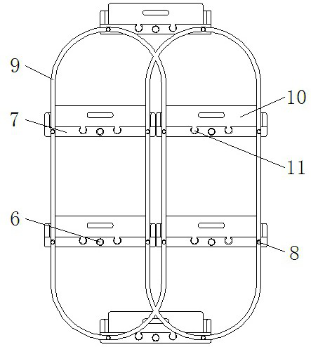 Vegetable fresh-keeping storage device capable of achieving stacking of vegetables in multiple layers for primary processing of agricultural products in production place