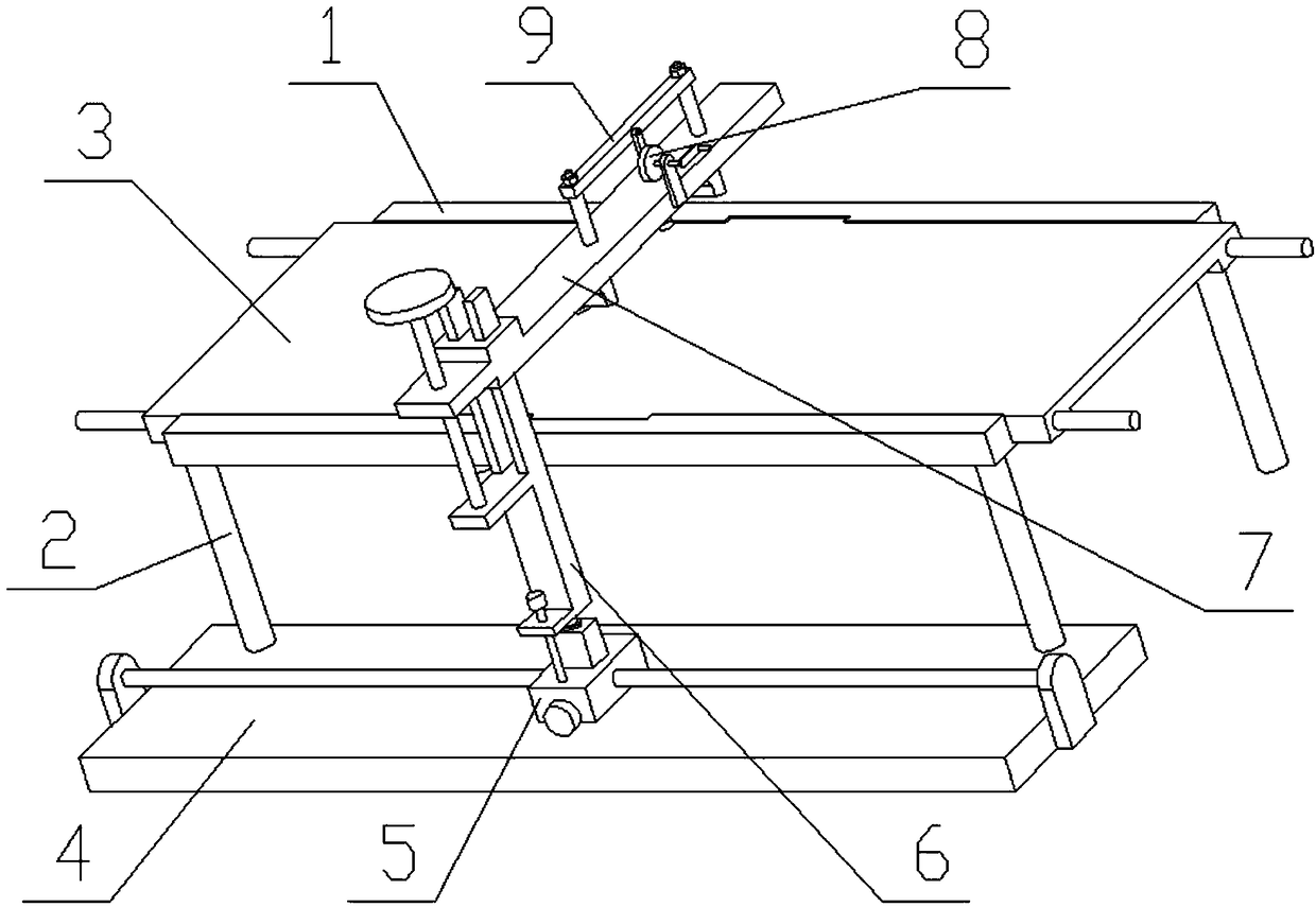 A medical nursing bed suitable for cardiopulmonary resuscitation