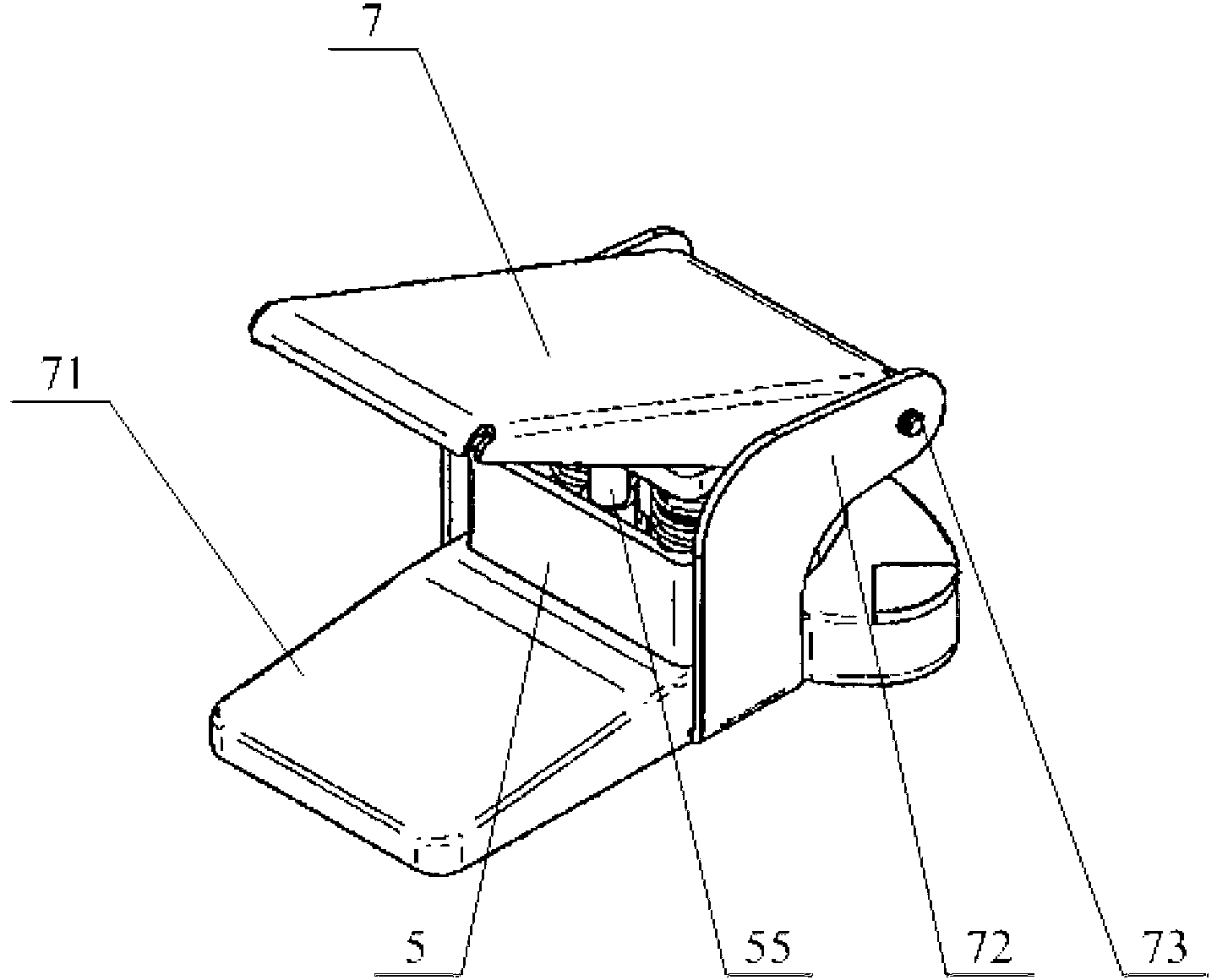 Nailless binding device