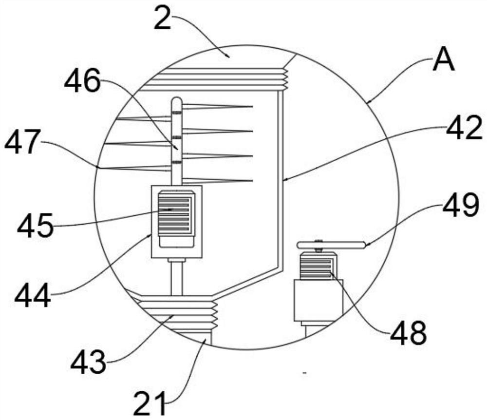 Fermentation packaging device for bio-fertilizer processing and using method thereof