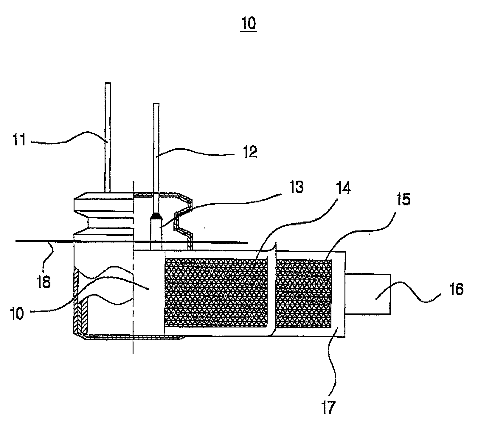 Method for manufacturing solid electrolytic capacitor using functional polymer electrolytic composition