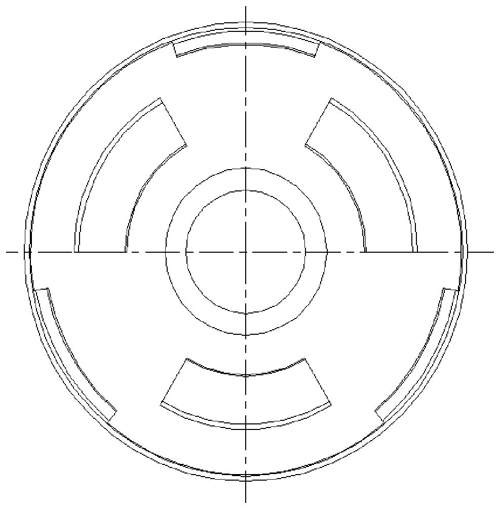 Inner heat insulation layer of front seal head of solid rocket engine and forming method of inner heat insulation layer