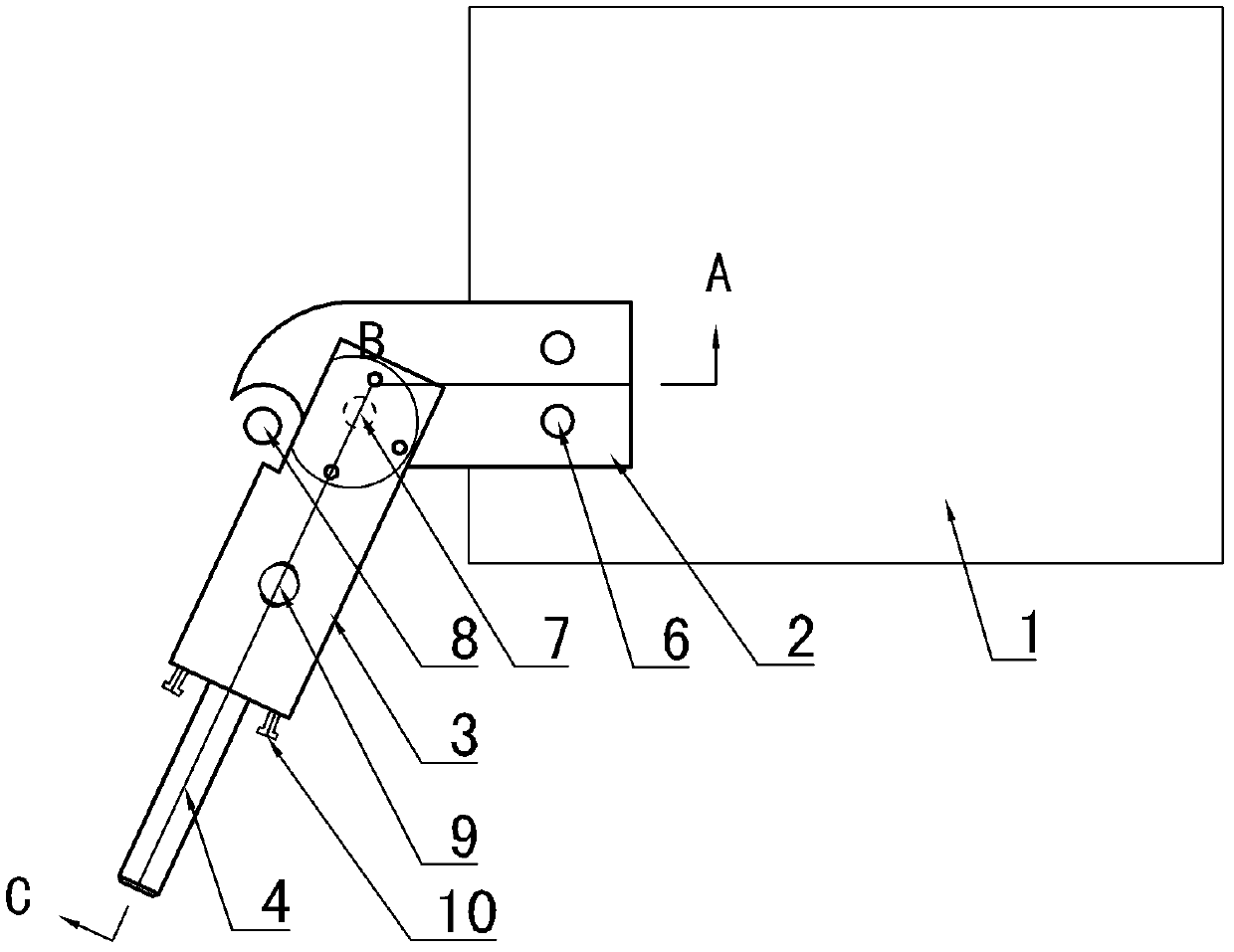 Rolling tool for rolled piece of reed of plate spring