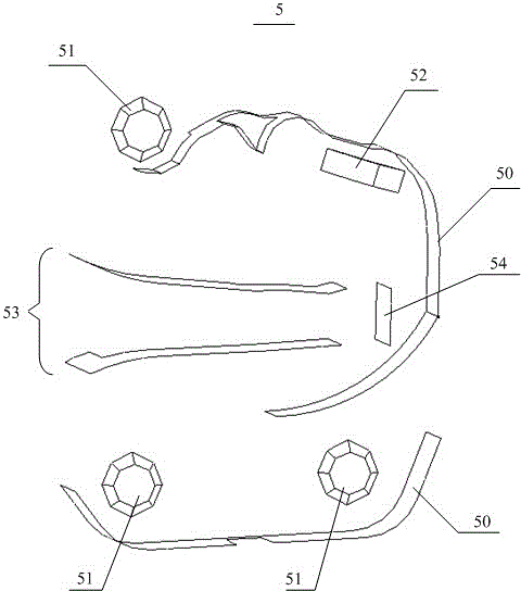 Rigid and flexible body hybrid modeling method for locking mechanism