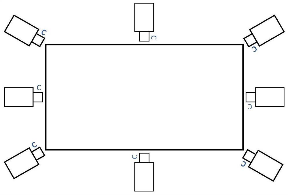 Camera calibration method based on human body posture estimation in large scene