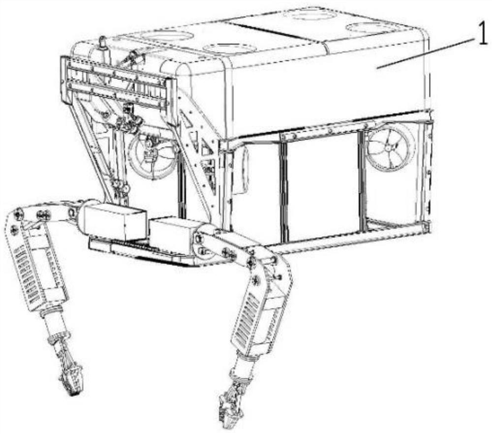 Master-slave underwater two-arm robot convenient to move