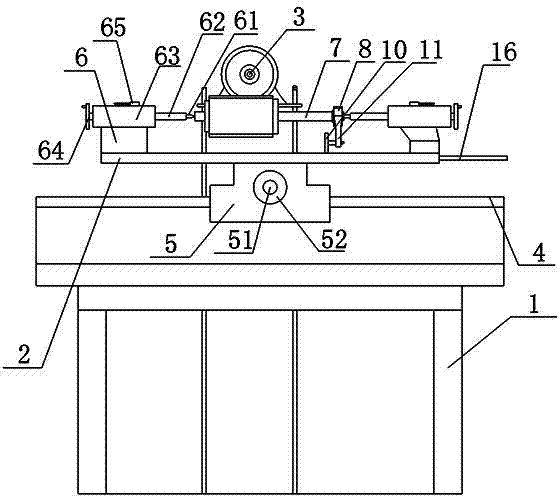 Gear hobber sharpening machine