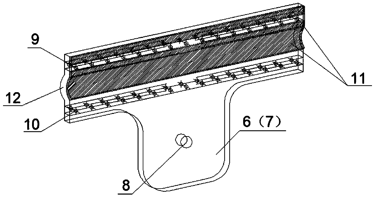 Special clamp suitable for tensile test of gabion mesh