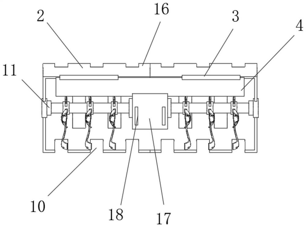 Earthing device for tea leaf planting