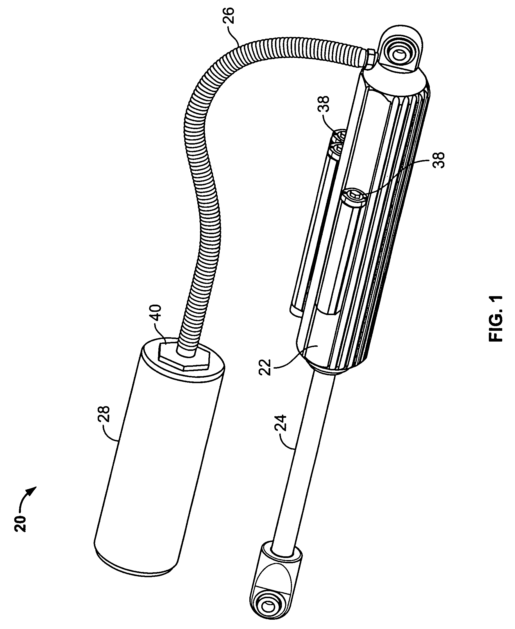 Fluid flow regulation of a vehicle shock absorber/damper