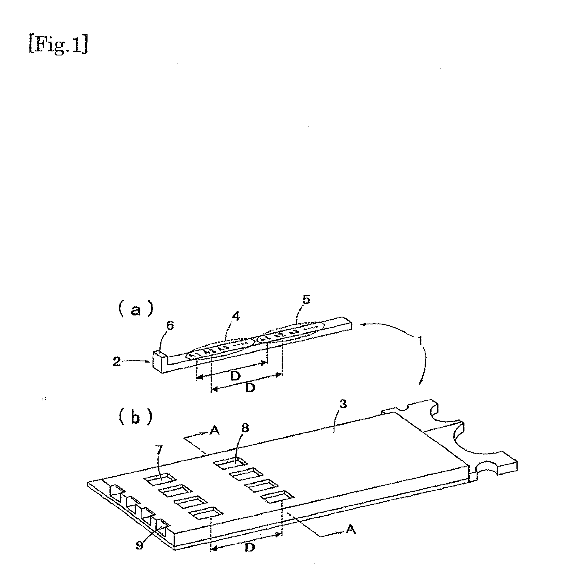 Jig for selecting valve part number or joint part number