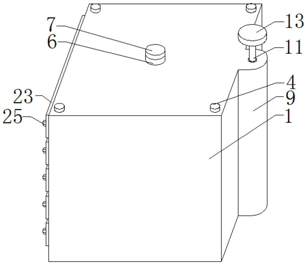 Efficient fresh-keeping device and method for improving quality of fresh-cut burdock