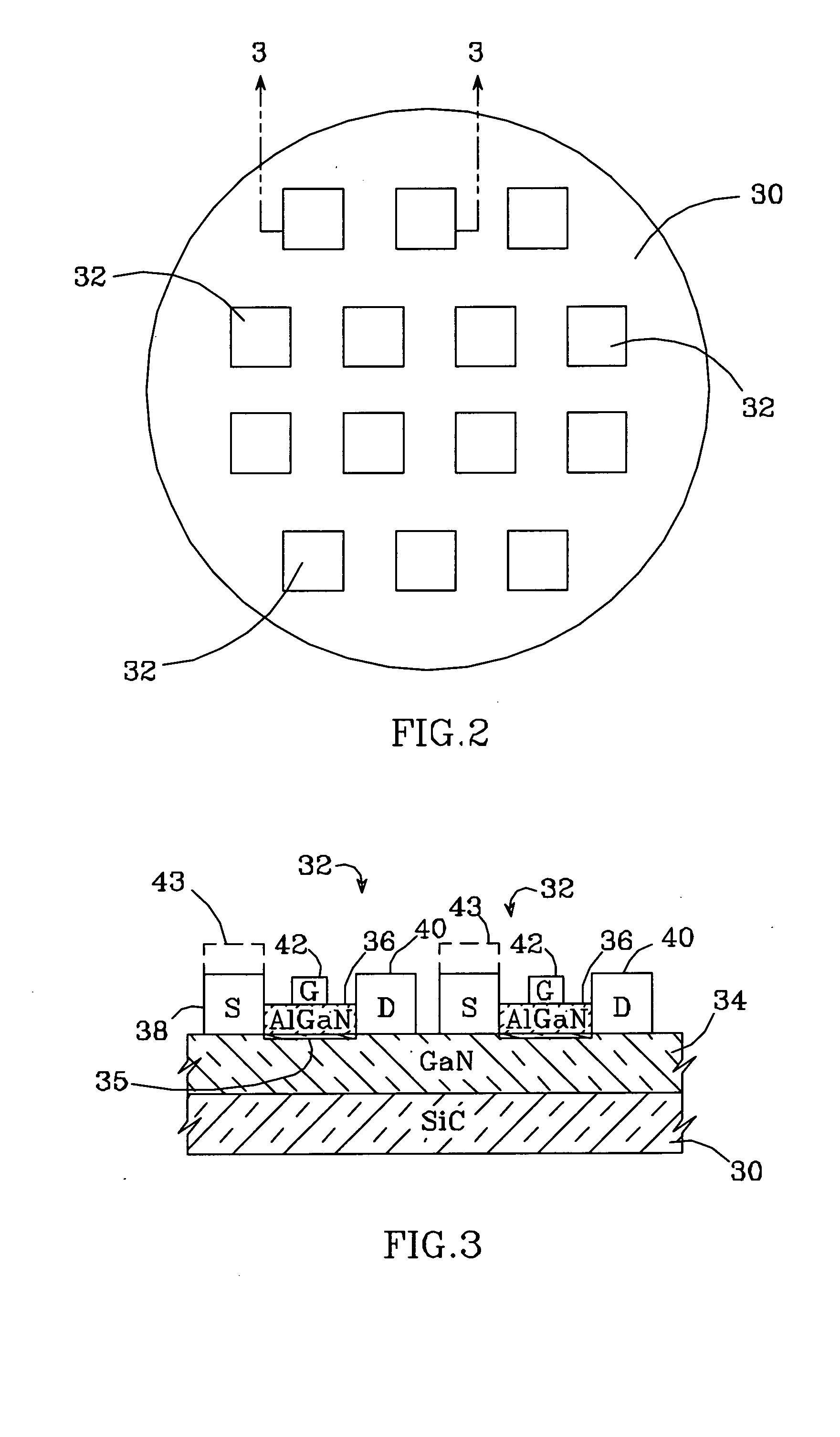 Group III nitride based flip-chip integrated circuit and method for fabricating