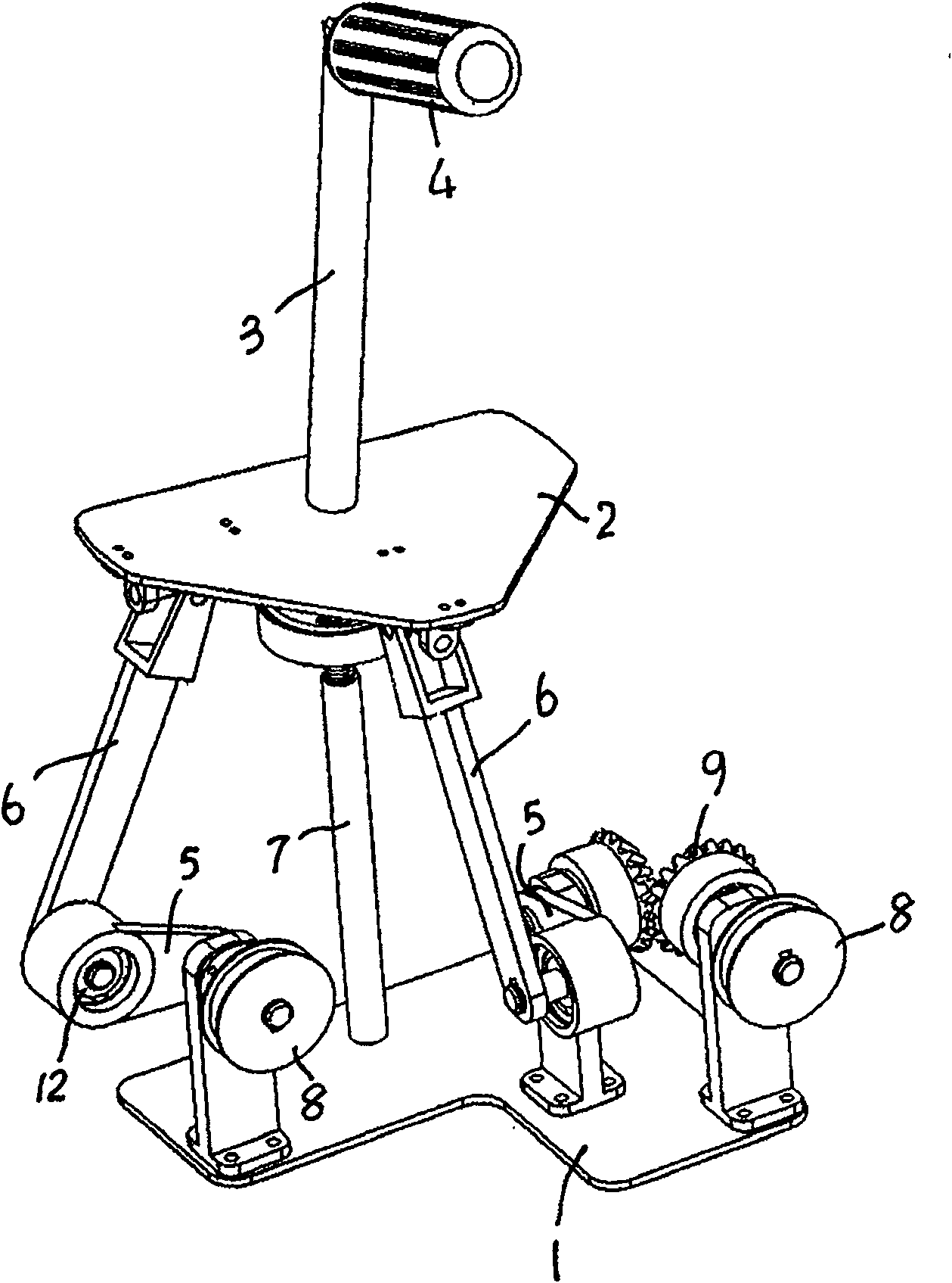 Exercising apparatus for recovery of upper limb