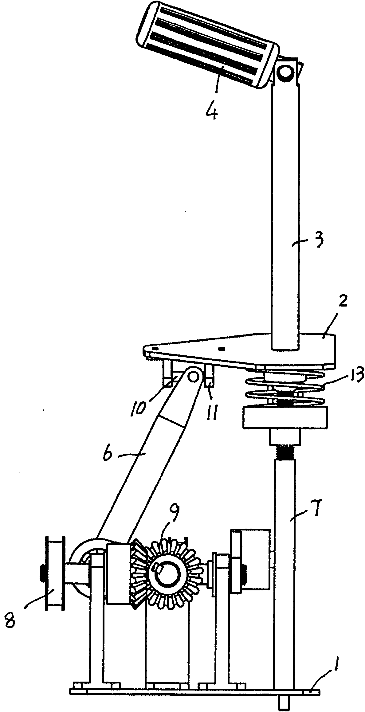 Exercising apparatus for recovery of upper limb