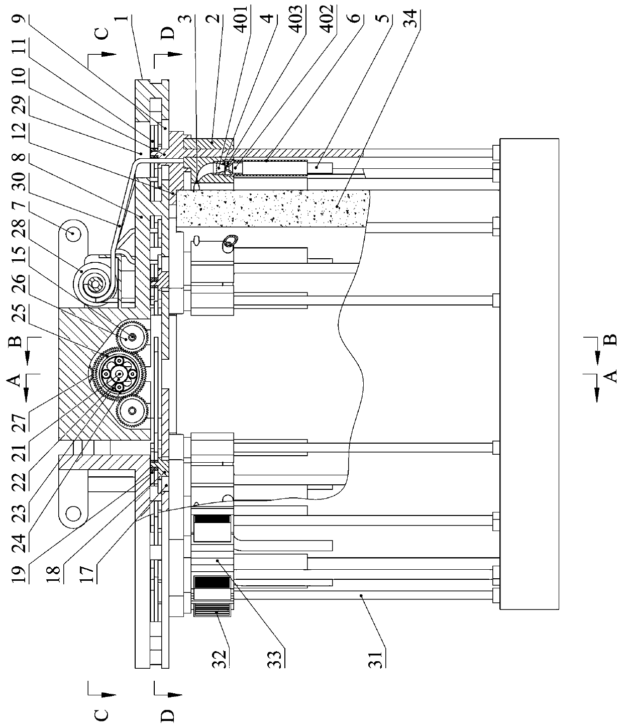 Bridge construction pier concrete curing device