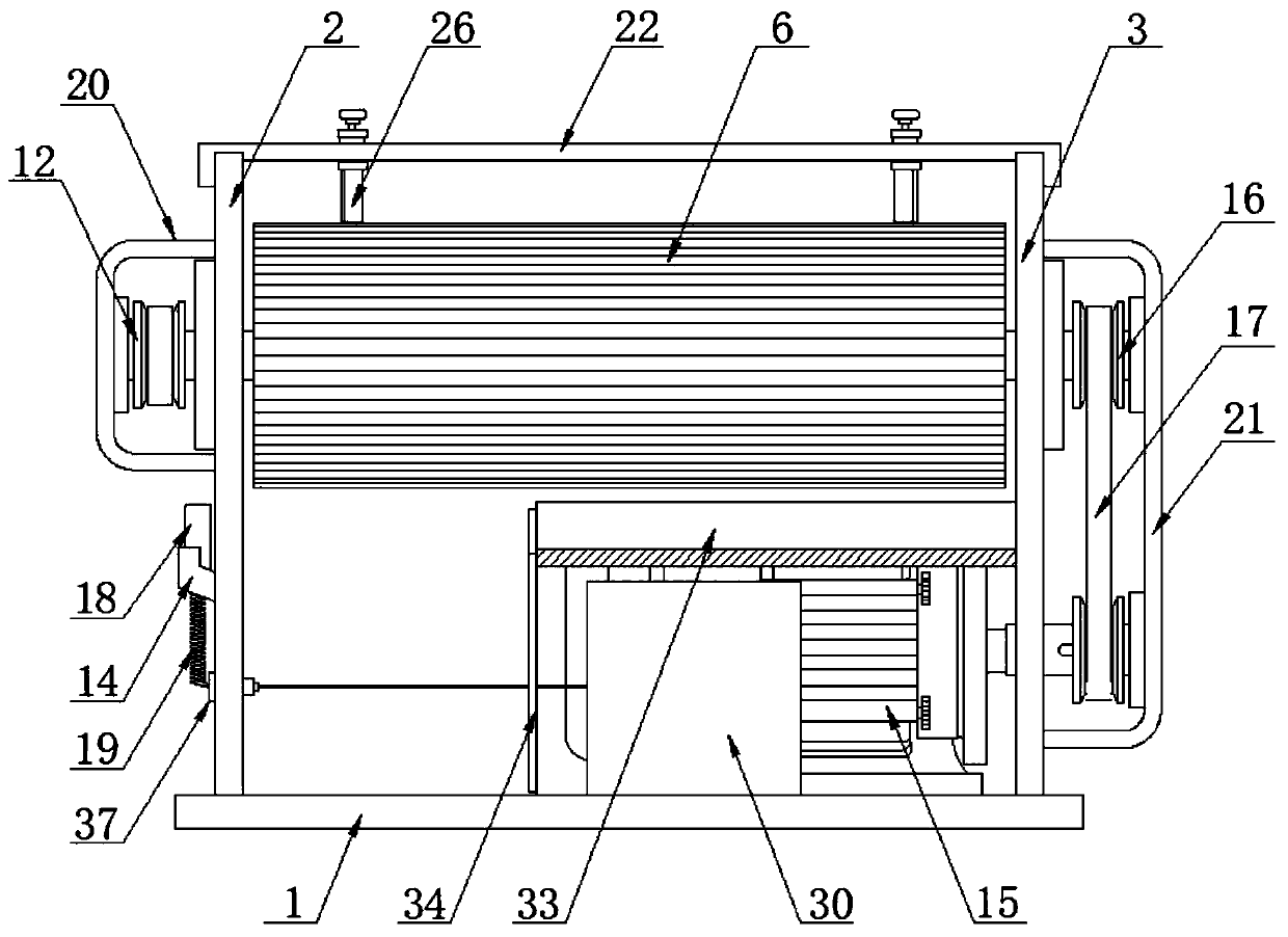 Strip steel magnetic belt conveying device based on strip steel and operation method thereof