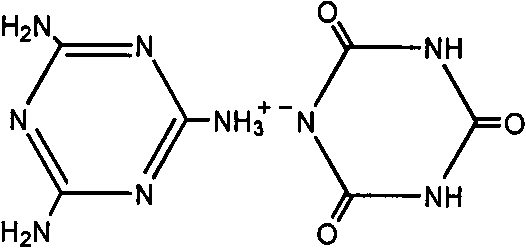 Composite flame retardant for polyesters and application method thereof