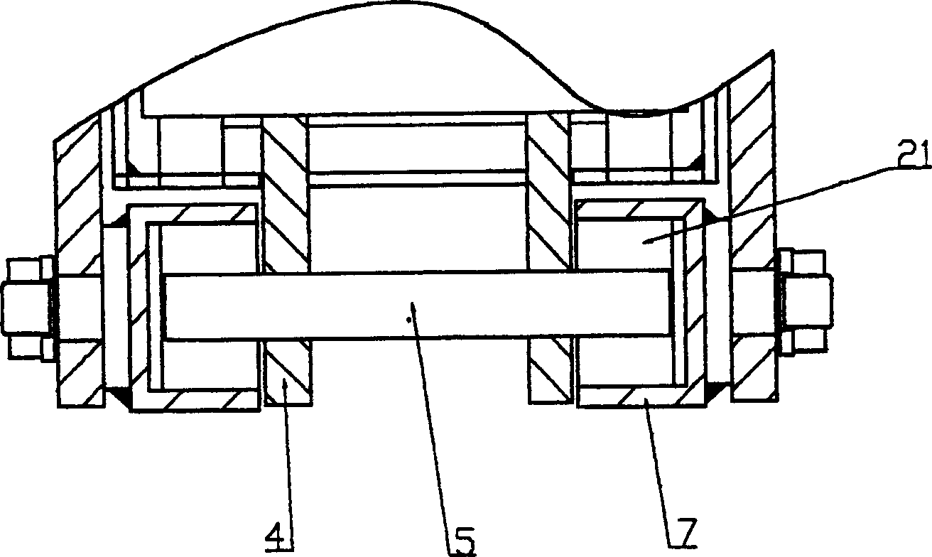 Passive direct loaded disk spring tension compensator