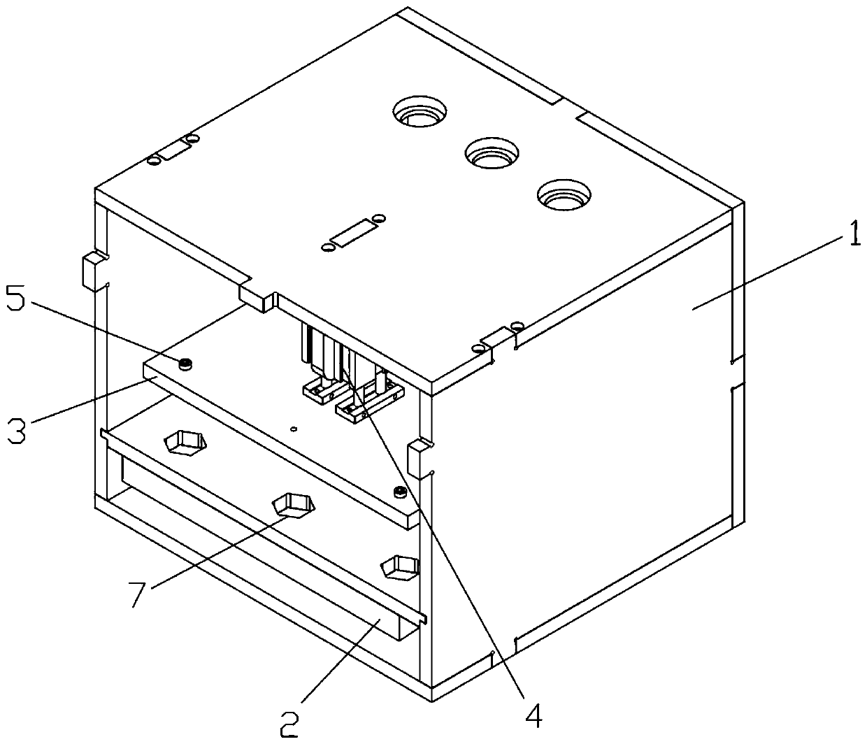 Valve core service life detection device and method