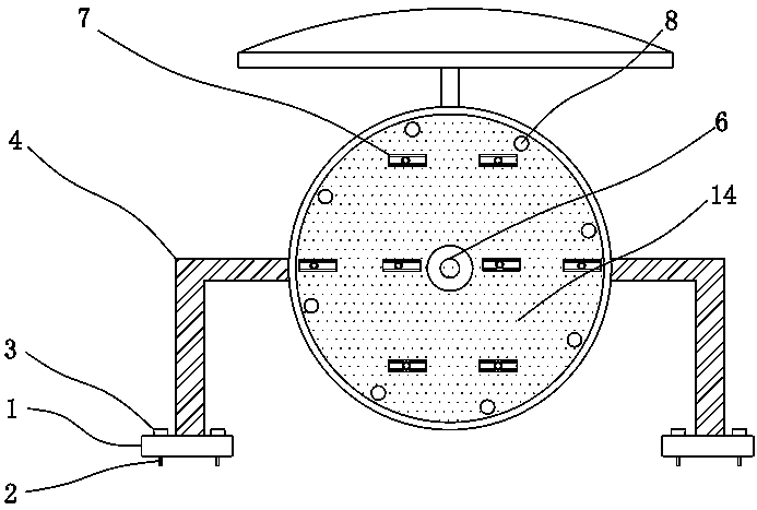 Multi-layer stopping device capable of stopping safely and operating steadily