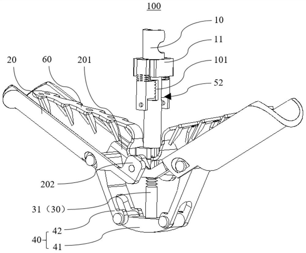 Valve clamping device and valve repairing system