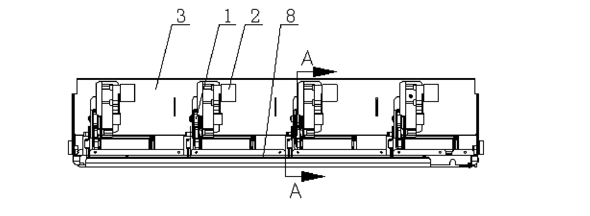 Crawler shelf for vending machine