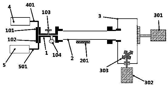 Powder surface metallization method and device