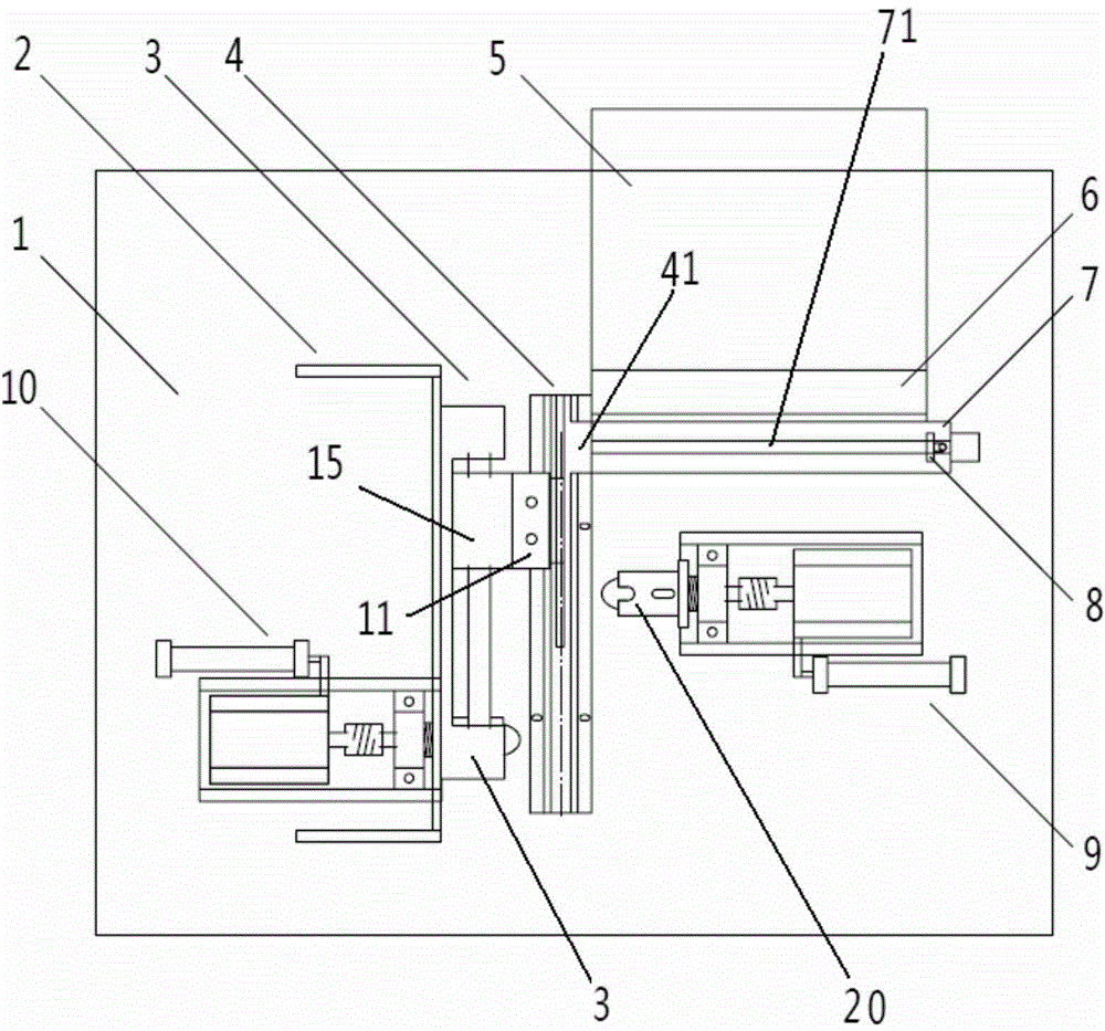 Fully automatic inner circle chamfering device