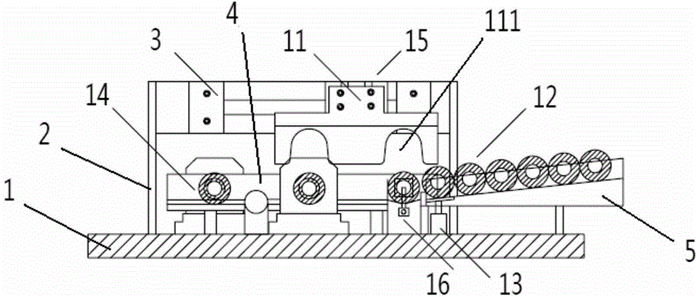 Fully automatic inner circle chamfering device