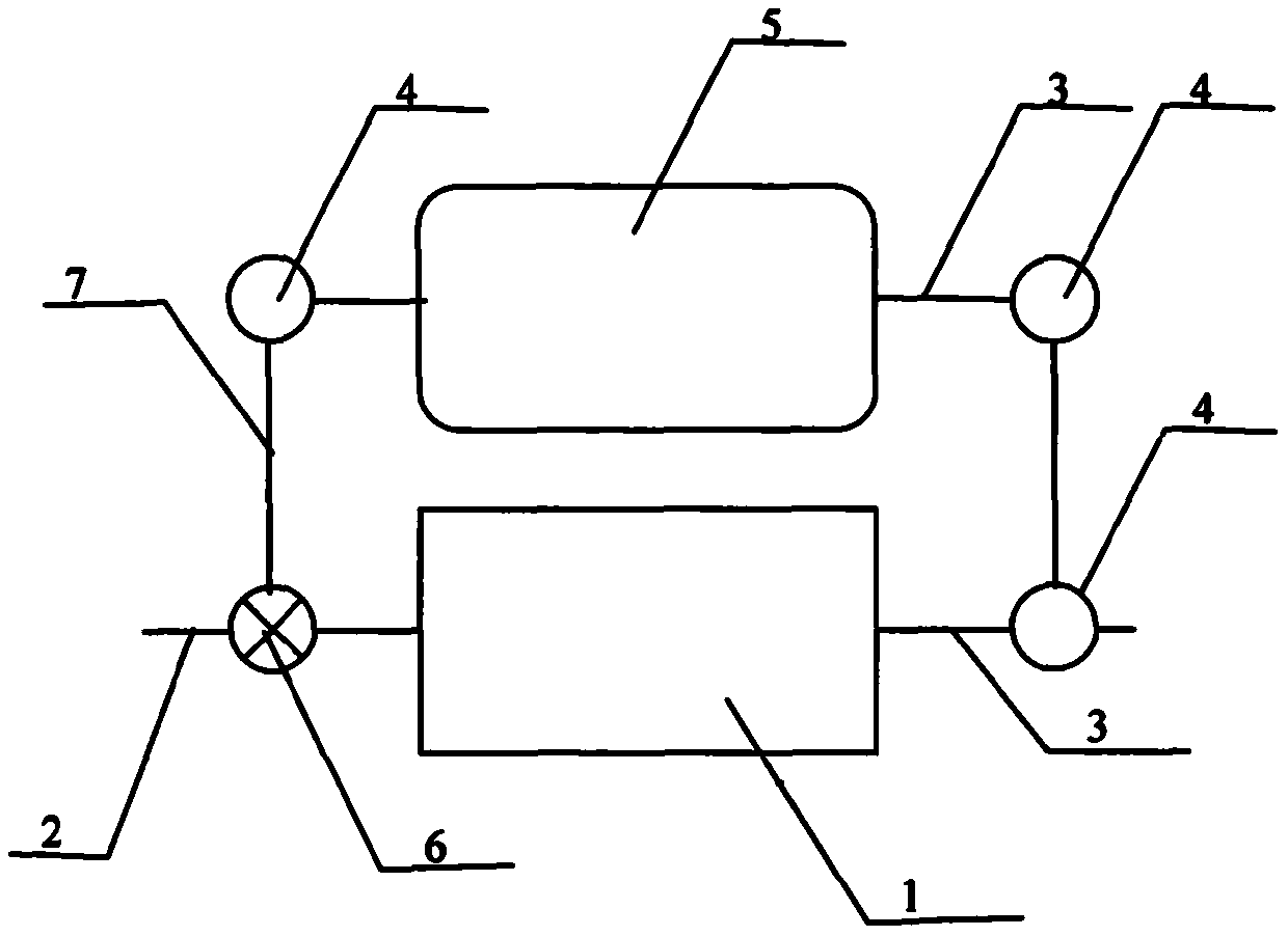 Method for modifying stabilization treatment process of septic tank