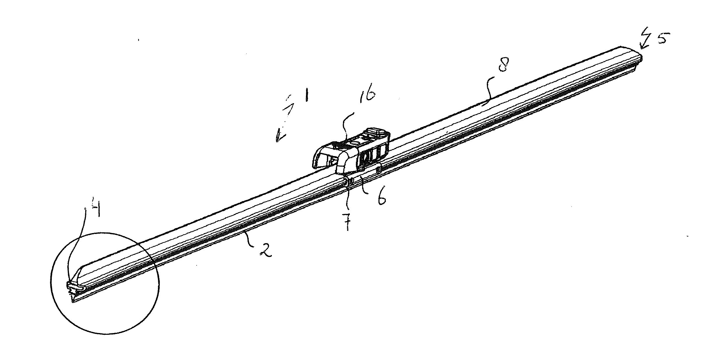 Windscreen wiper device