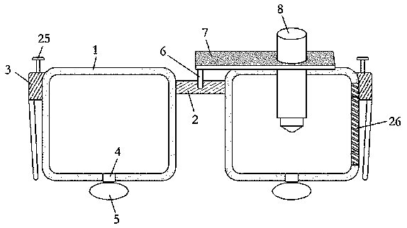 Eyedrop dropping liquid auxiliary device for ophthalmic myopic patients