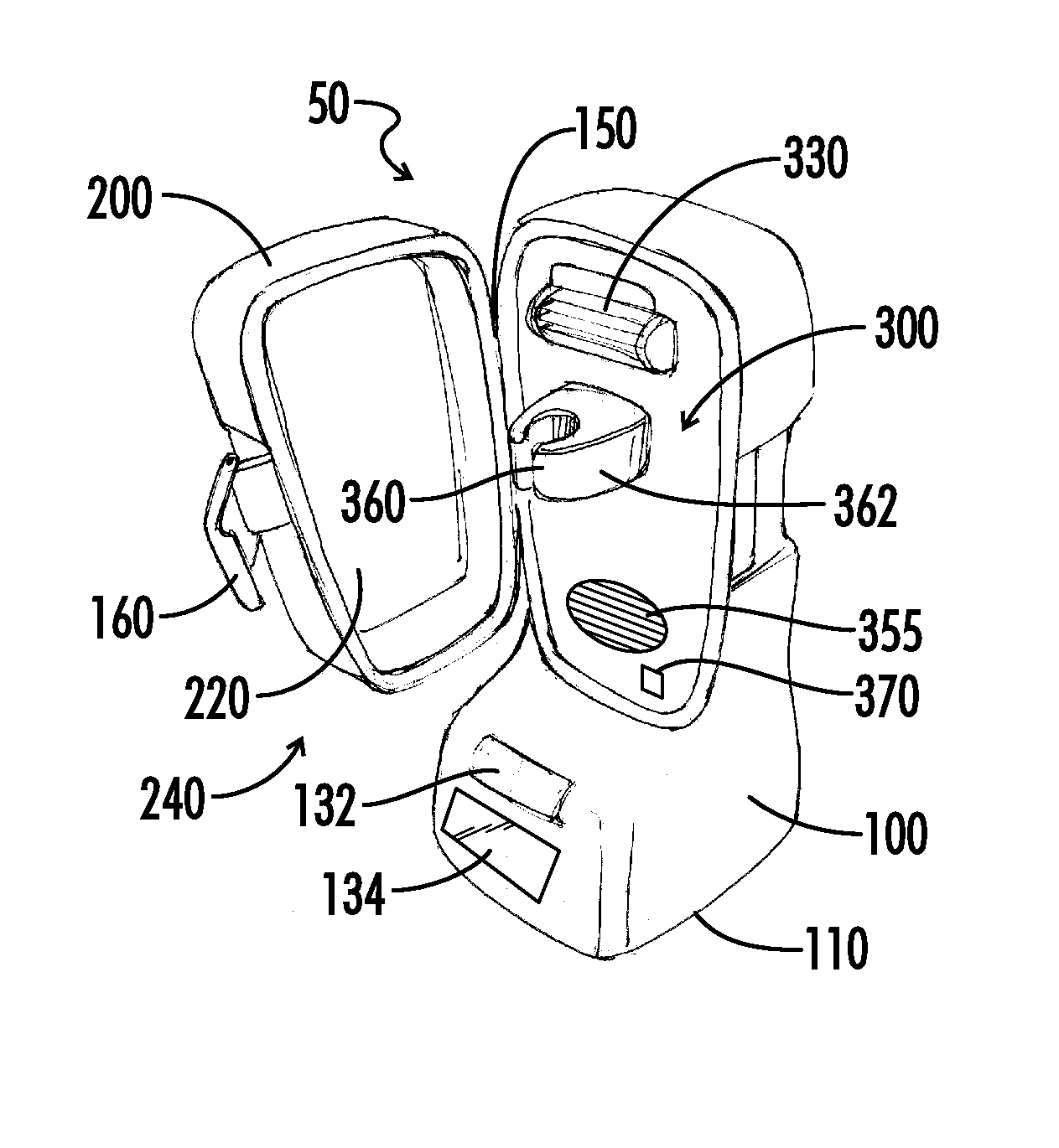 Hygienic razor blade dryer