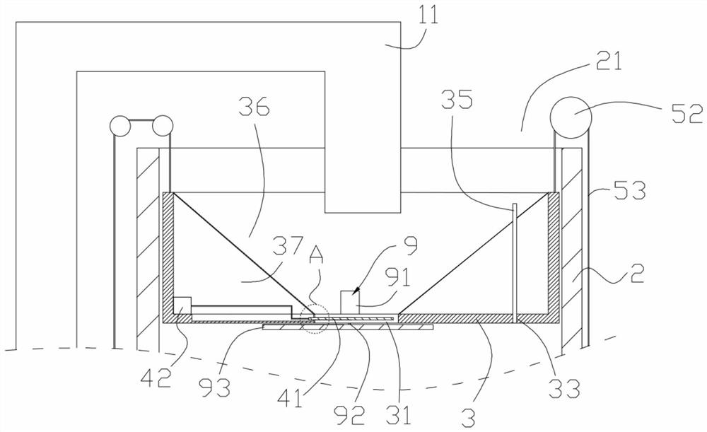 Fermentation device for forage grass