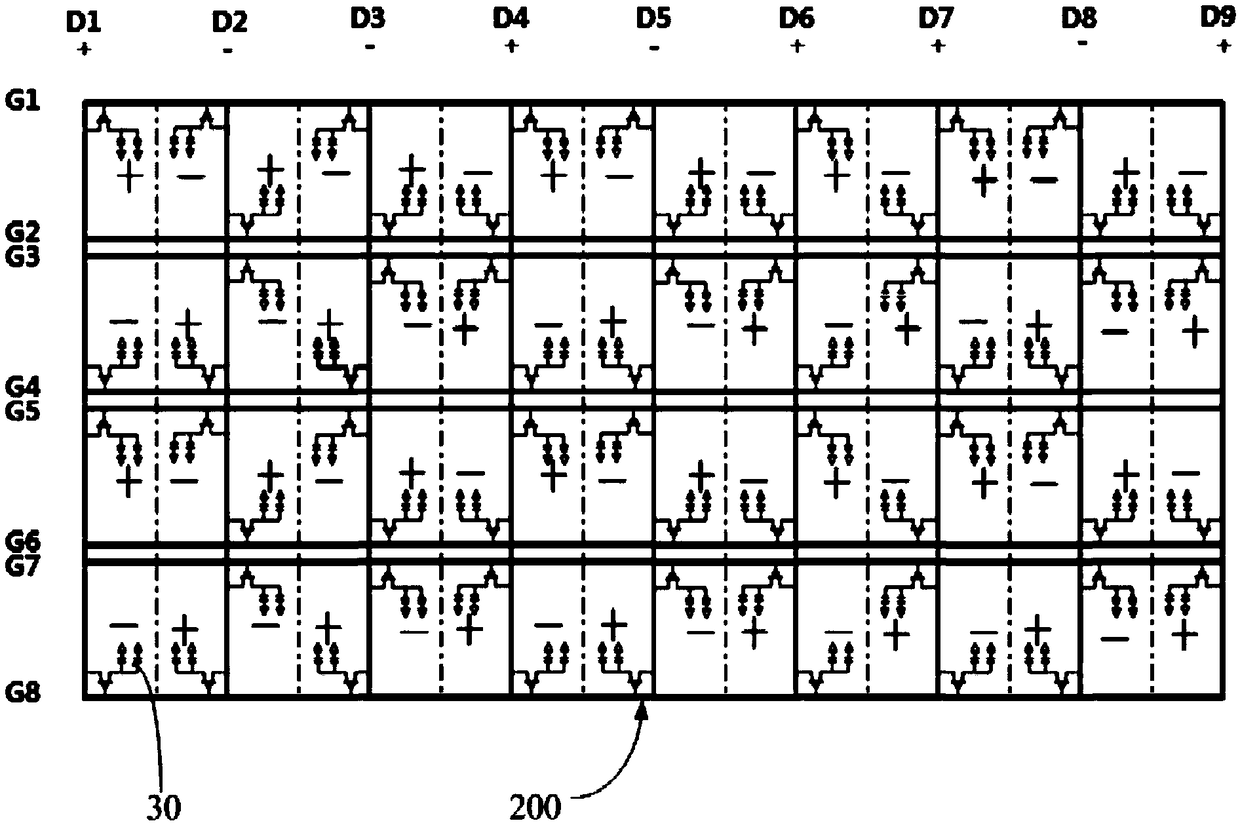 Array substrate wiring structure, liquid crystal display panel and liquid crystal display